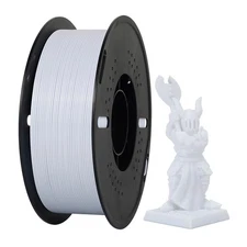 Kingroon 1KG PETG 1.75 mm Bundles 3D Printer Filament Material Spool White Roll