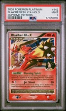 *PSA 9* Blaziken FB Lv.X Holo 142/147 Platinum Supreme Victors 2009 Silver on eBay