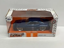 1/24 Jada Bigtime Muscle 1971 PONTIAC GTO (BLUE) die-cast