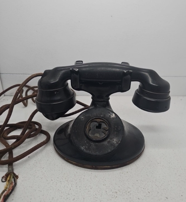 1920's電話機 Western Electricアンティーク　ヴィンテージ 1920's WESTERN ELECTRIC D1 Non-dial Telephone w/ E1 557 B Handset