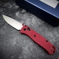 BM 535 EDC Folding Pocket Knife 440C Blade Nylon Handle Camping Tool