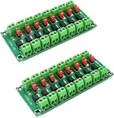 2 Stück PC817 8 Kanal Optokoppler Trennmodul 817 Spannung Trennspannung 