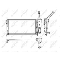 NRF 53616 KüHler MotorküHler WasserküHler MotorküHlung