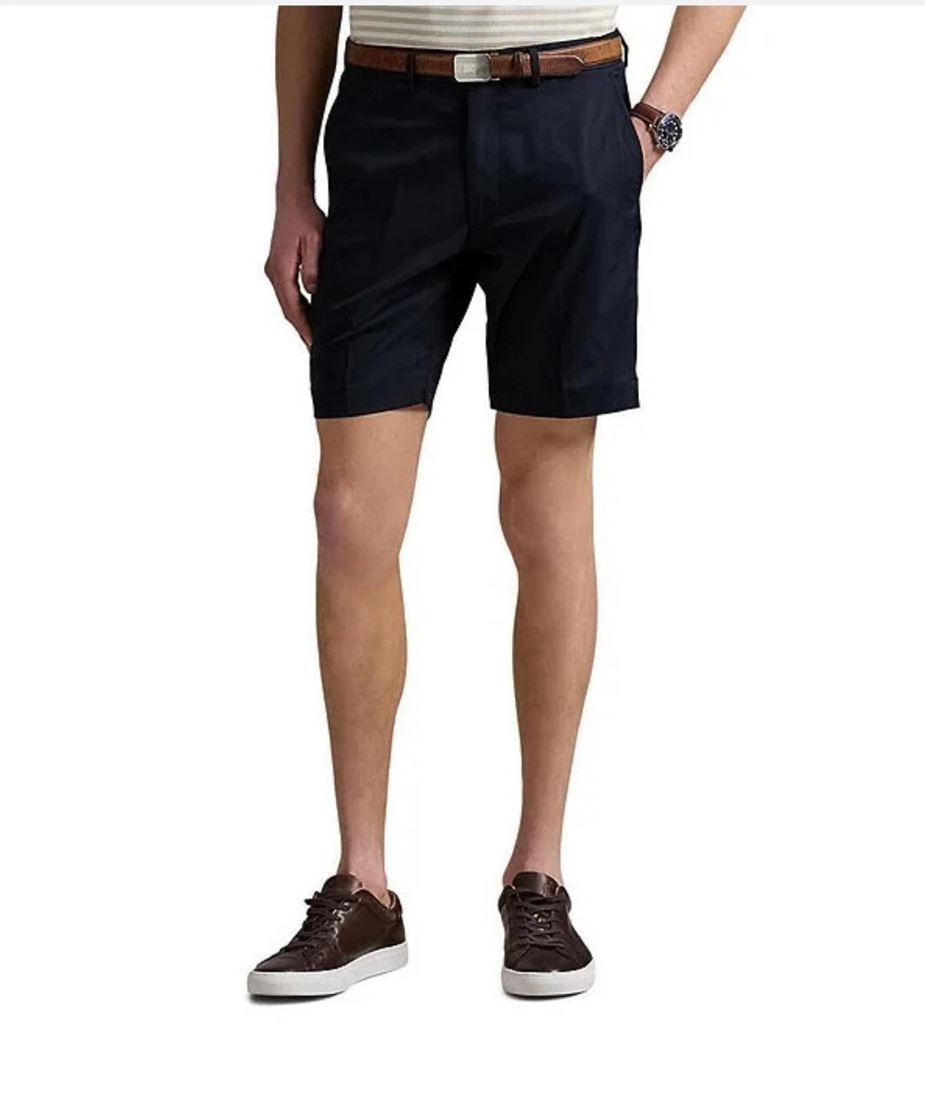 Men's Black Golf Shorts, performance stretch POLO Ralph Lauren Tailored Fit 38w