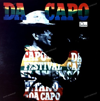 Various - Da Capo! Festival Flamenco Gitano LP 1966 (VG+/VG+) '*