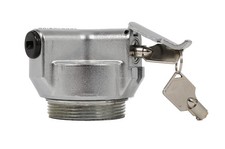 DZGASCAP3 Locking Stainless Steel Transfer Tank Vented Cap