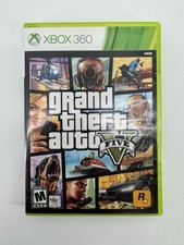 Grand Theft Auto V GTA 5 Xbox 360 Rockstar Juegos Con Manual y Mapa CIB