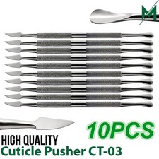 Cuticle Pusher CT-3 Trimmer Double End Manicure Pedicure Salon Grooming Tool