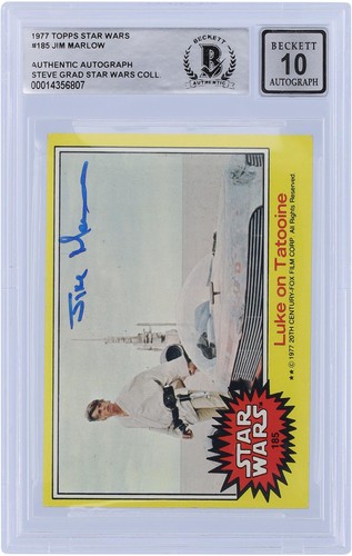 1977 Topps Star Wars #185 Luke on Tatooine