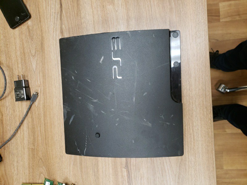 Sony PlayStation 3 Slim Launch Edition 320GB Console - Charcoal Black