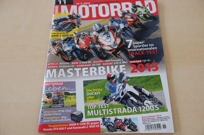 5) Motorrad 11/2015 - Ducati Multistrada 1200 S m - PGM V8 mit 339PS im Fahrber