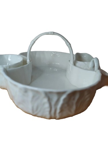 Wedgwood Countyware Strawberry basquet With Open Creamer & Sugar Bowl. - Picture 5 of 8