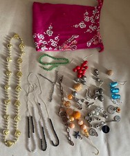 Over 50tlg. Jewellery Beads Craft Kit Chain Colourful Delightful Refreshing