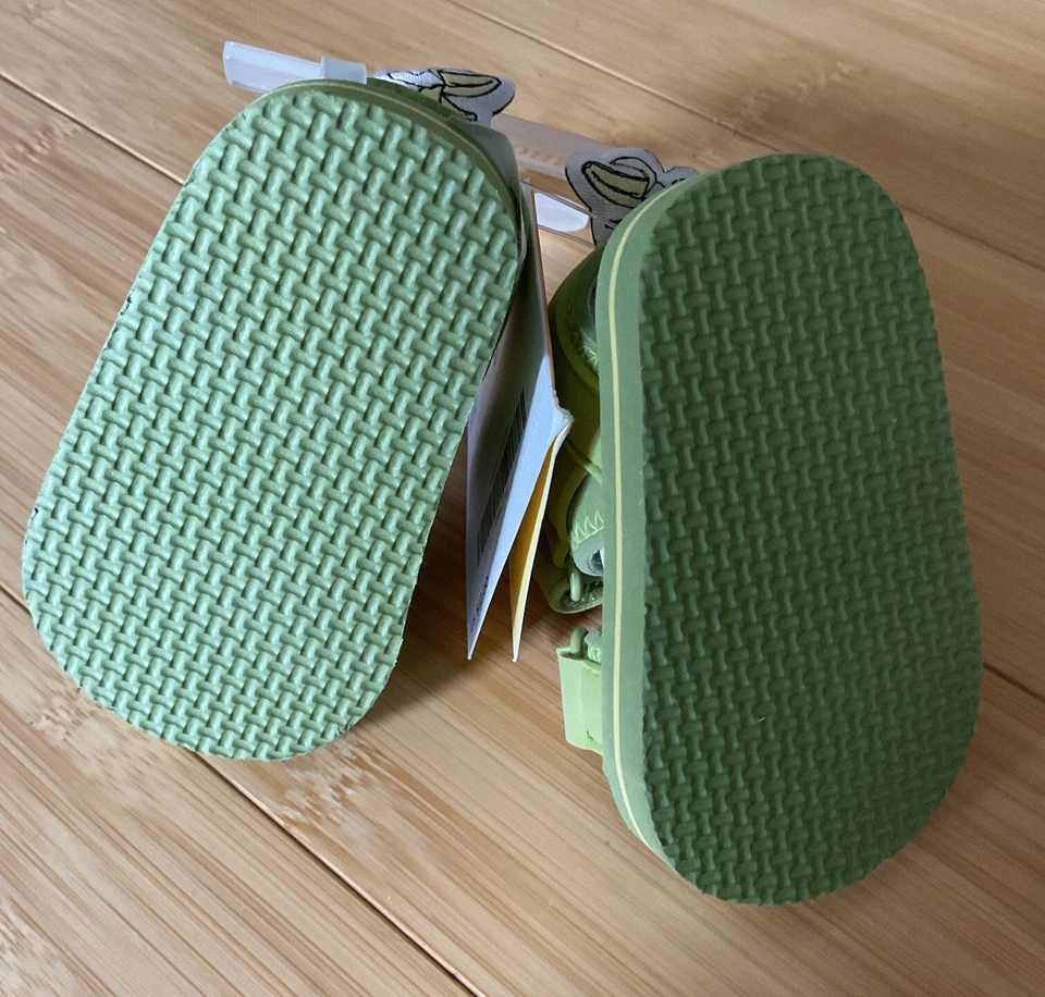 VTG Gymboree Green Go Bananas Baby Boys Sandals Shoes Size 01 NWT Summer Beach - Image 4 of 4