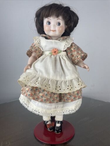 German Bisque Porcelain Doll Googly Repro Kestner 13" JDK 221 - Picture 4 of 20