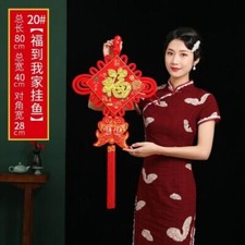 New happy Year Red Chinese Knot Fu Lucky Tassel Charm Door/home Hanging Decorati