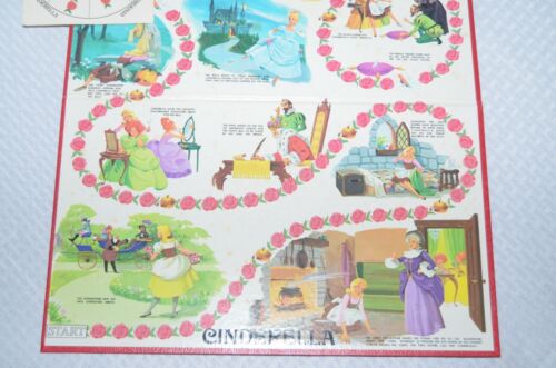 De colección 1988 Cadaco Storybook clásico Cenicienta juego de mesa completo diversión para niños - Imagen 4 de 6
