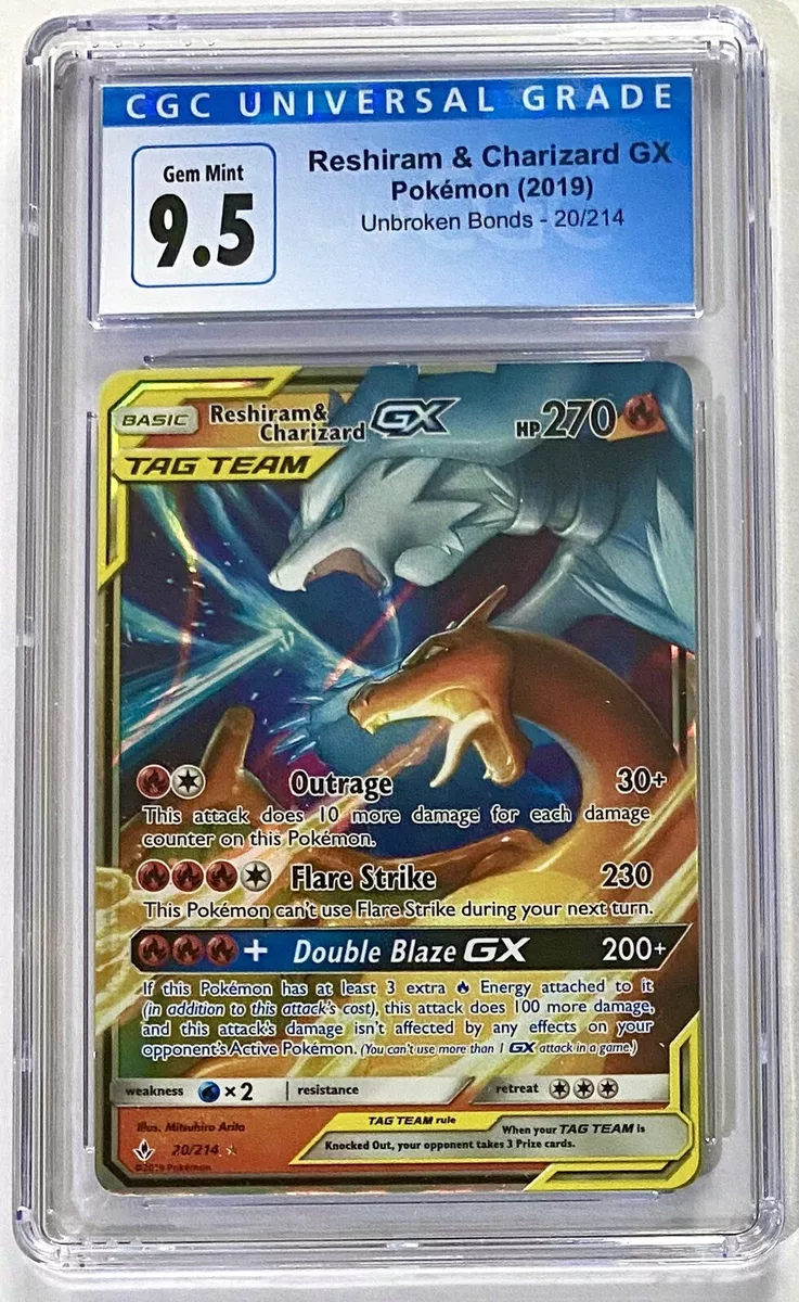  Pokemon - Reshiram & Charizard Tag Team GX - 20/214