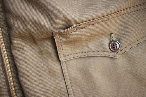 FREEWHEELERS TYPE B-10 CIVILIAN 2431010,DARK OLIVE Made in JAPAN - Picture 11 of 19