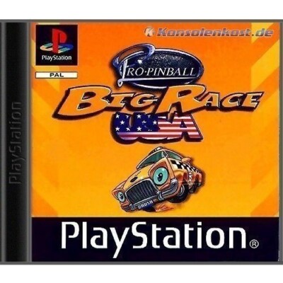 PS1 / Sony Playstation 1 - Pro Pinball - Big Race USA NEU & OVP