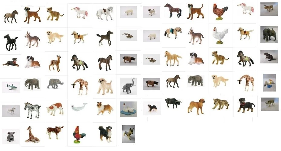 Bullyland Sammelfiguren Tiere Hunde Pferde Wildtiere uvm Auswahl