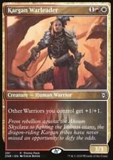 Magic the Gathering MTG Kargan Warleader (391) Zendikar Rising   LP