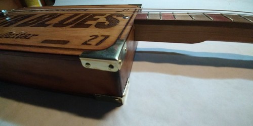 Cigar Box Guitar Assembly Kit 4TPV Matteacci's Made In Italy - Picture 3 of 6