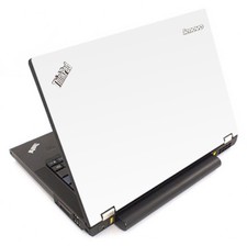 WHITE Vinyl Lid Skin Cover Decal fits IBM Lenovo ThinkPad T440P Laptop