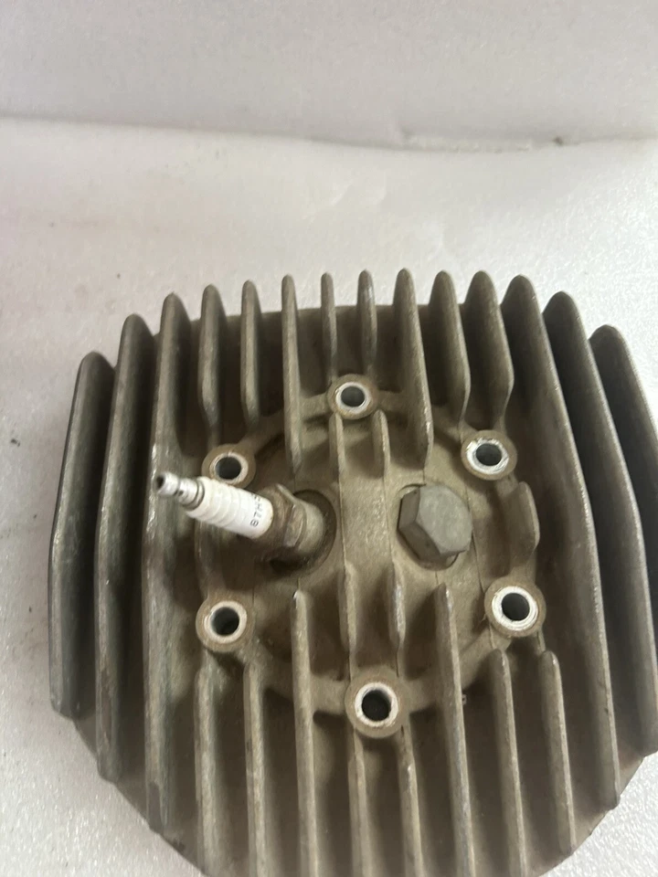 1975 1976 Kawasaki KT 250 Trials KT250 Cylinder And Head Standard Bore Oem AHRMA Foto 4 de 4