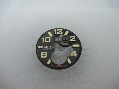 CLERC Hydroscaph 1000 M Big Date Power Reserve Zifferblatt, watch dial