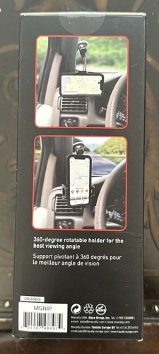 Macally MGRIP Adjustable Grip Car Suction Holder Mount for iPhone WORKS w/ CASES - Zdjęcie 4 z 4