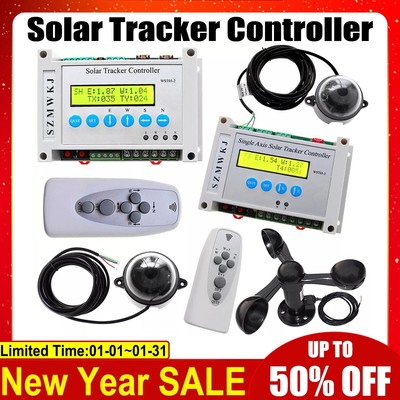 Solar Panel Tracking Single/Dual Axis Electronic LCD Solar Tracker Controller EL