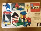 LEGO Vintage Set 111 Universal building set - 1977 W/ original Box 162 pieces