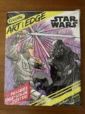 Star Wars Crayola Art with Edge Book 28 Coloring Pages with Poster