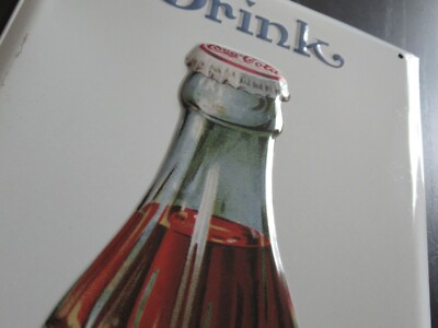 Coca Cola Metal Sign | Planète Vintage