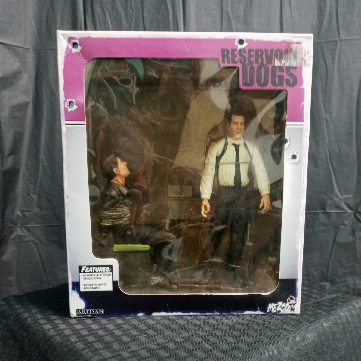 Mezco Reservoir Dogs Box Set Mr. Blonde & Marvin Nash Stuck