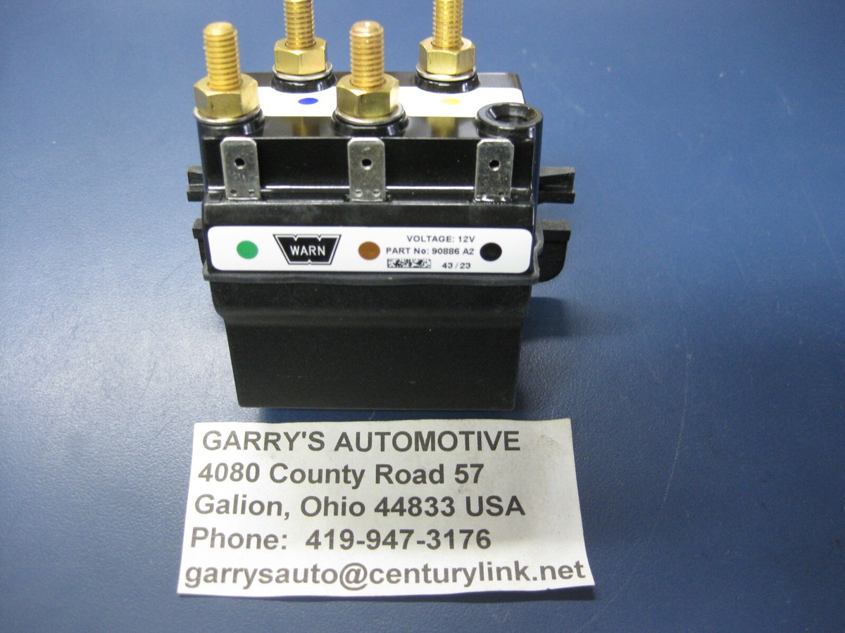 セキュリティ・セーフティ paddy Warn 107568 89579 Controller Contactor Pack Albright ATV UTV