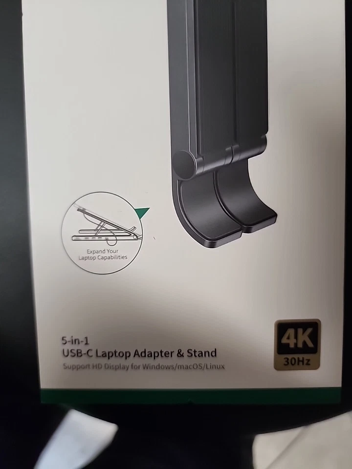 UGREEN X-Kit Laptop Stand 5in1 with Docking Station USB-C Hub HDMI TF/SD Card - Image 3 of 4