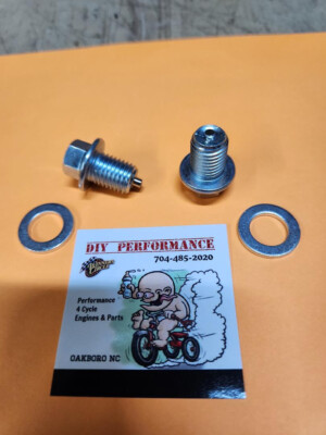 Oil Drain Plug Kit (Magnetic) 2 Pack Engines Between 79cc and