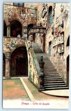 FIRENZE Cortile del Bargello ITALY UDB Postcard