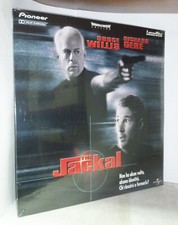 The Jackal - With Bruce Willis And Richard Gere - Laserdisc New And Sealed