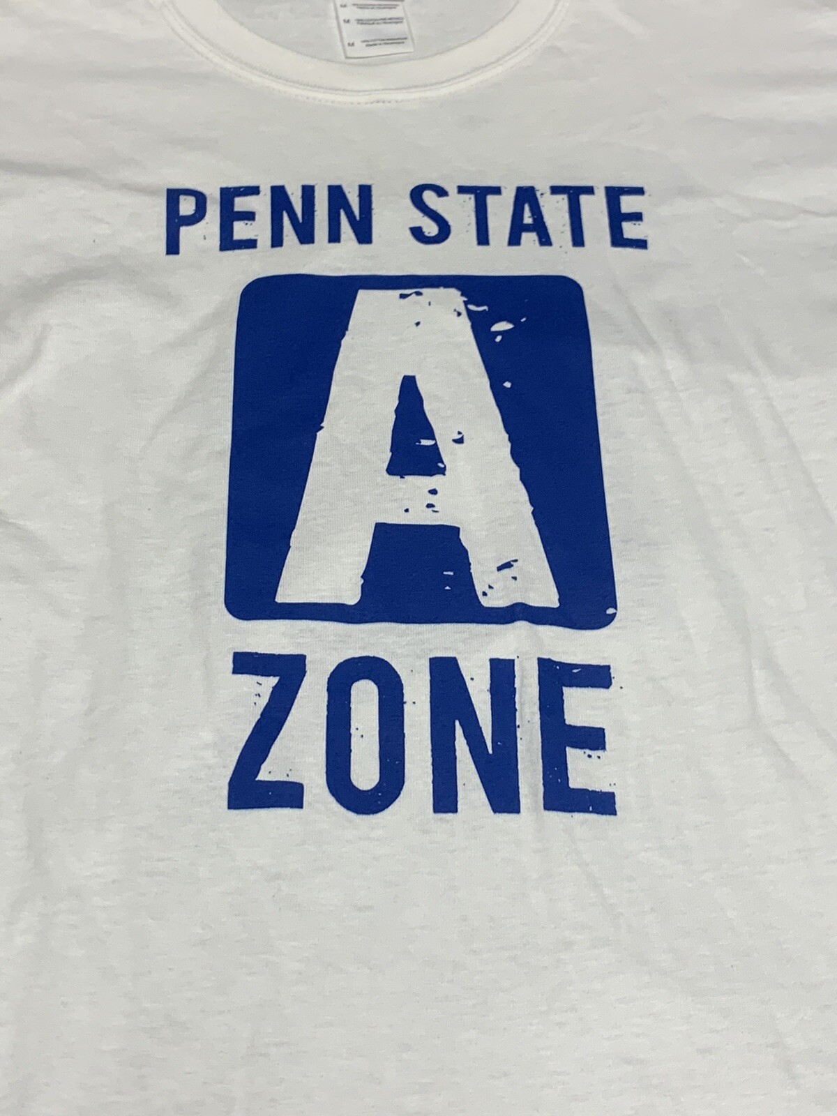 Penn State A zone t shirt men’s medium white cotton short sleeve eBay