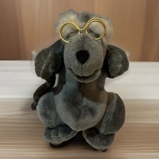 Vintage HeartLine Methuselah Over The Hill Bear 1989 Stuffed Animal Plush 6  