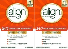 2 X ALIGN PROBIOTIC - DIGESTIVE SUPPORT - 28 X 2 = 56 CAPSULES - EXP. 8/2027