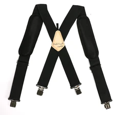 MELOTOUGH Padded Tool Belt Work Suspenders with Super Strong Clip for Carpenter'