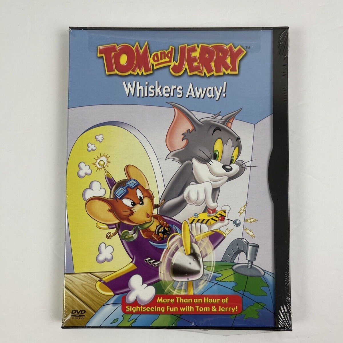 Tom and Jerry Whiskers Away DVD 10 Cartoons NEW SEALED comedy