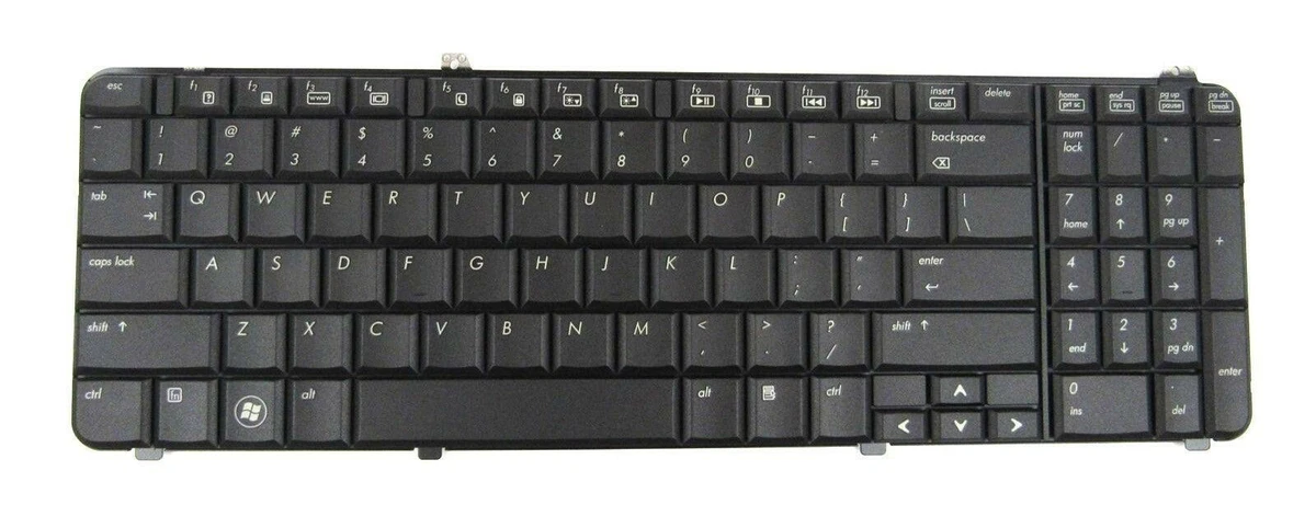 Clavier QWERTY Russe Pour HP Pavilion DV6-6000 - Filaire, Noir, Ouvert Jamais Utilisé
