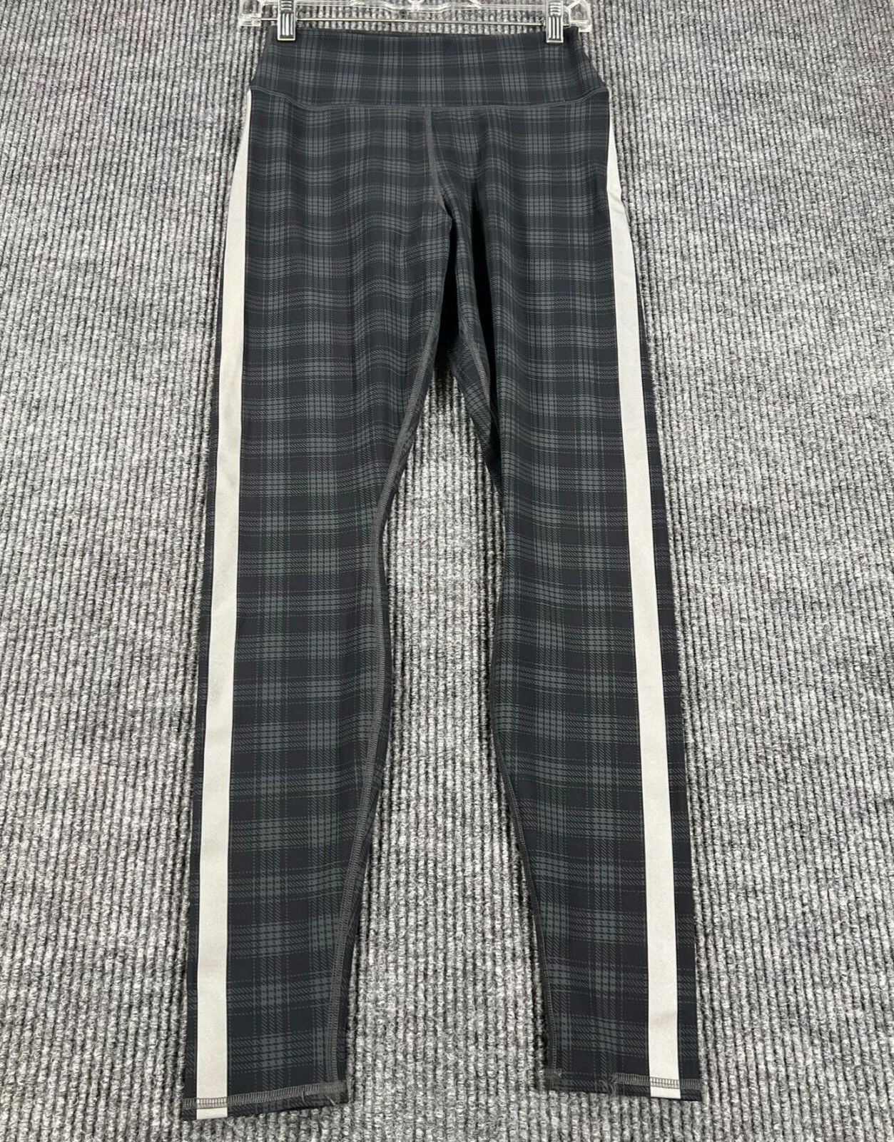 alo-yoga plaid workout active casual gym lift run leggings
