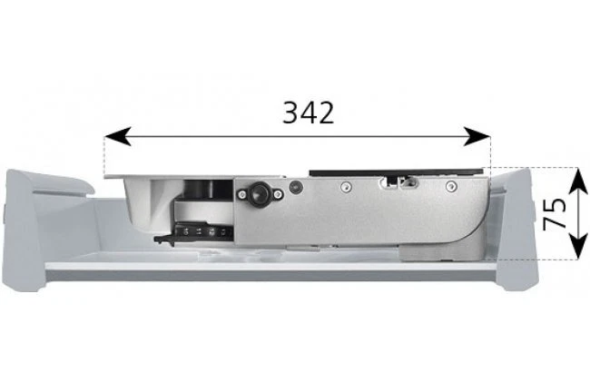 Ritter AES62SL Einbau Küchen Allesschneider Metallgehäuse Brotschneidemaschine - Bild 4 von 4