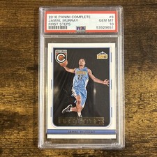 2016 Panini Complete Jamal Murray FIRST STEPS #9 RC! 23' Playoff stud🔥PSA 10!!